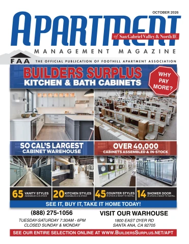 Apartment Management Magazine, October 2026 issue cover